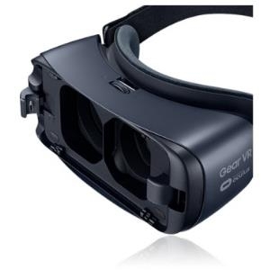 Samsung Virtual Reality Brille Gear VR SM-R323 Schwarz, Blau (SM-R323NBKADBT)