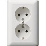 GIRA Schuko-Doppelst.dose rws System55 078804 (078804)