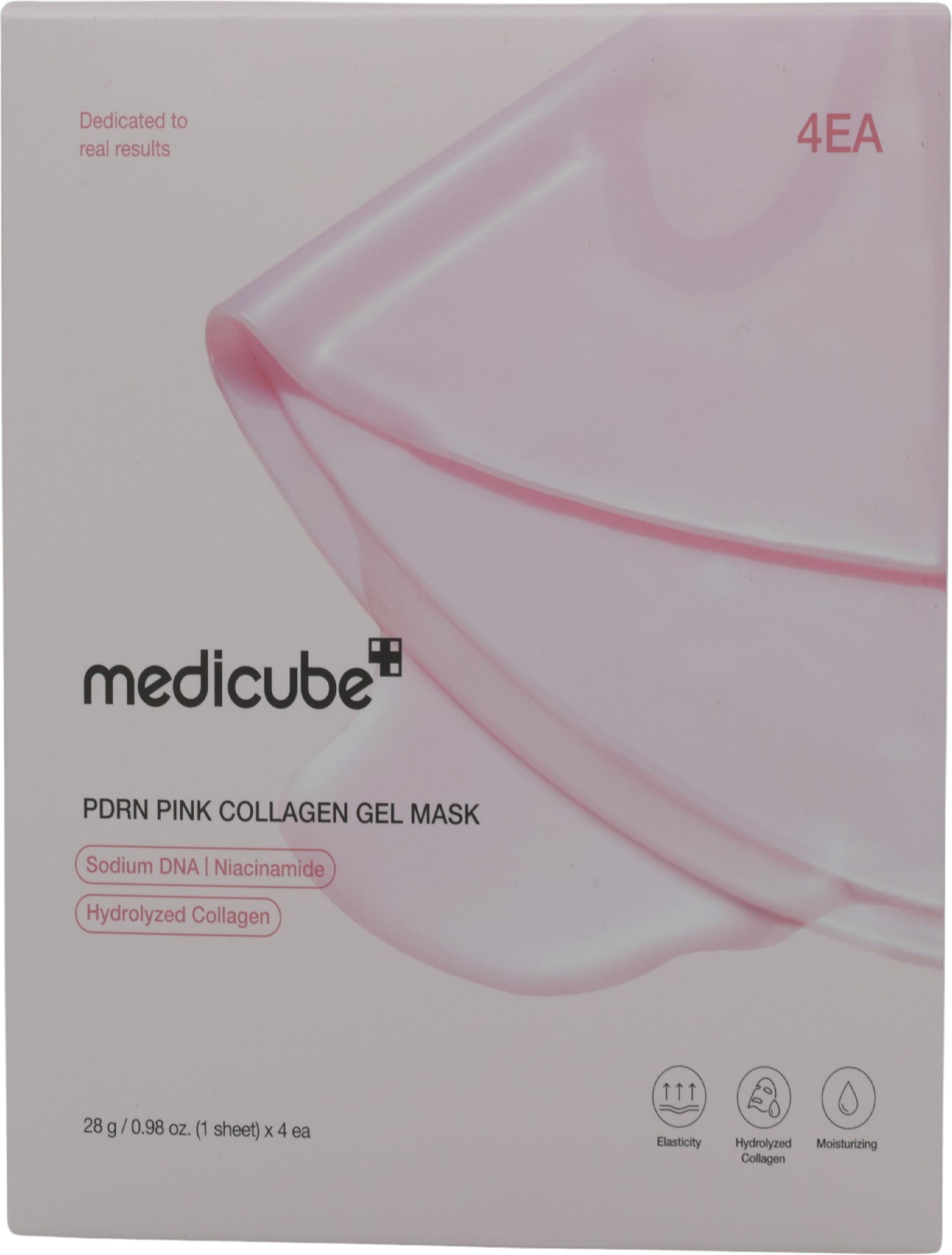 Medicube PDRN Pink Collagen Gel Mask 28g (4 Pack) (8800289474873)