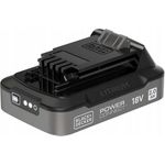 Black & Decker BDL2018S-XJ Werkzeug-Akku 18 V 2 Ah Li-Ion (BDL2018S-XJ)