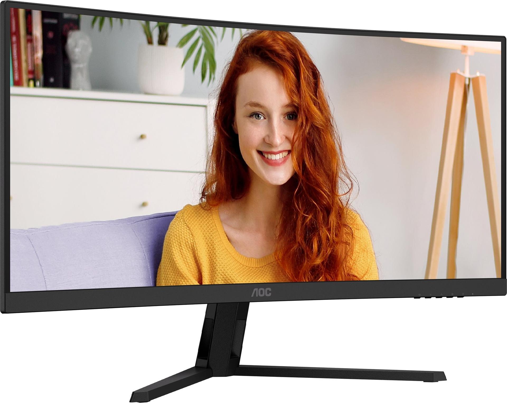 AOC B3 Series CU34B3E 34" 3440 x 1440 VA 120 Hz Schwarz