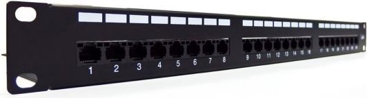 DIGITUS 19 " CAT6 Patch-Panel 24-Port-S-FTP (DN-91624S-EC)