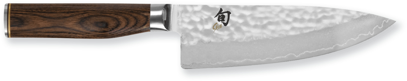 KAI Shun Shun Premier TDM-1723 15 cm Kochmesser Braun
