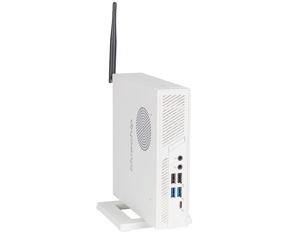 bluechip BUSINESSline S3159 Mini-PC Intel Core i5-14400 8 GB RAM 500 GB SSD Weiß