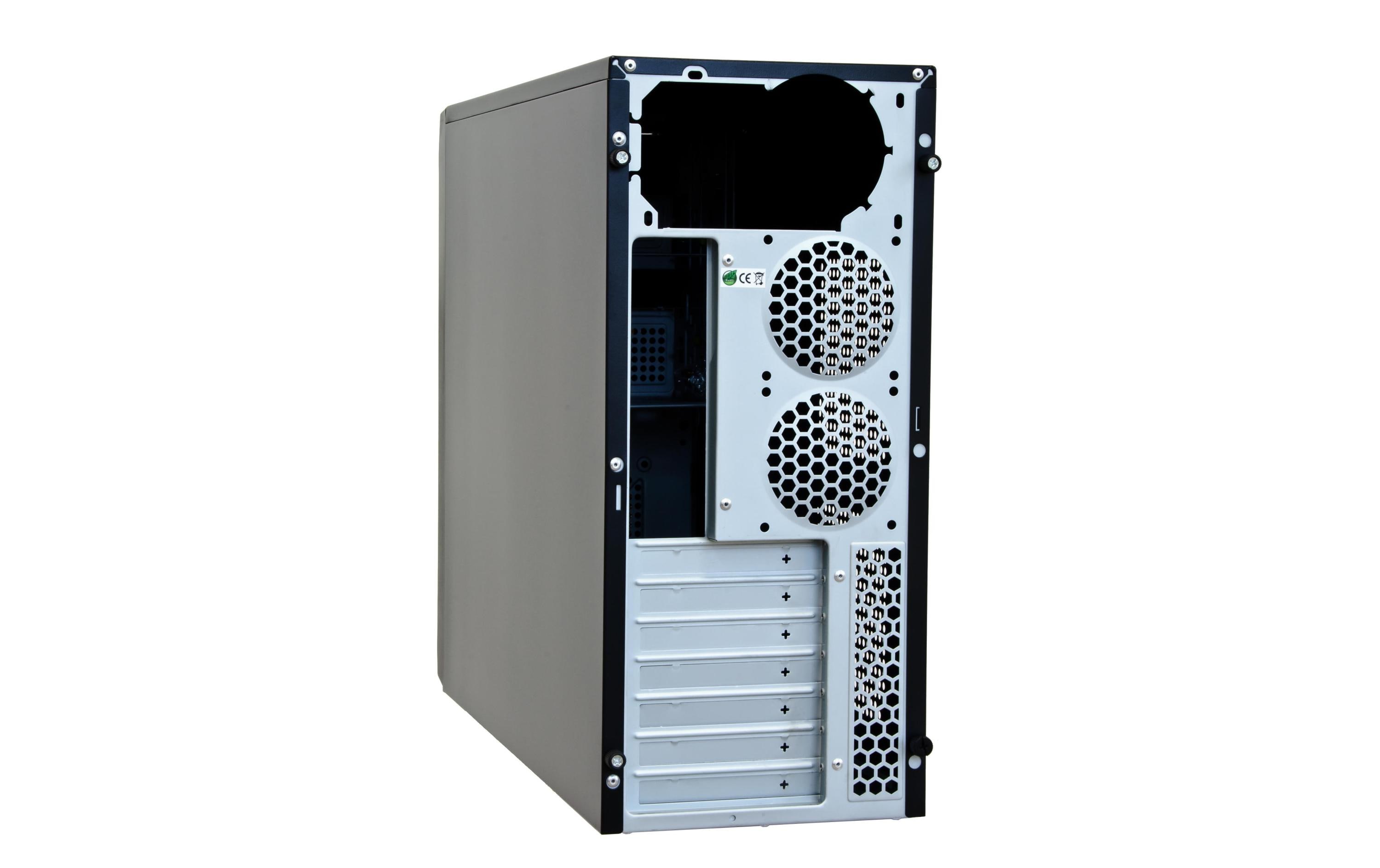 Chieftec LIBRA Series LG-01B-OP Tower ATX Schwarz