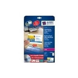 Avery QuickundClean - Visitenkarten - weiß - 220 g/m2 - 25 Stck. 250) (C32016... - Avery QuickundClean - Visitenkarten - weiß - 220 g/m2 - 25 Stck. 250) (C32016...