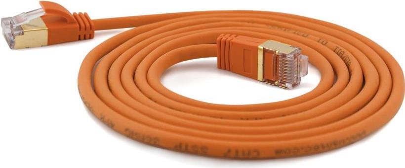 Wantec Cat7 S/FTP Patchkabel 3 m Orange