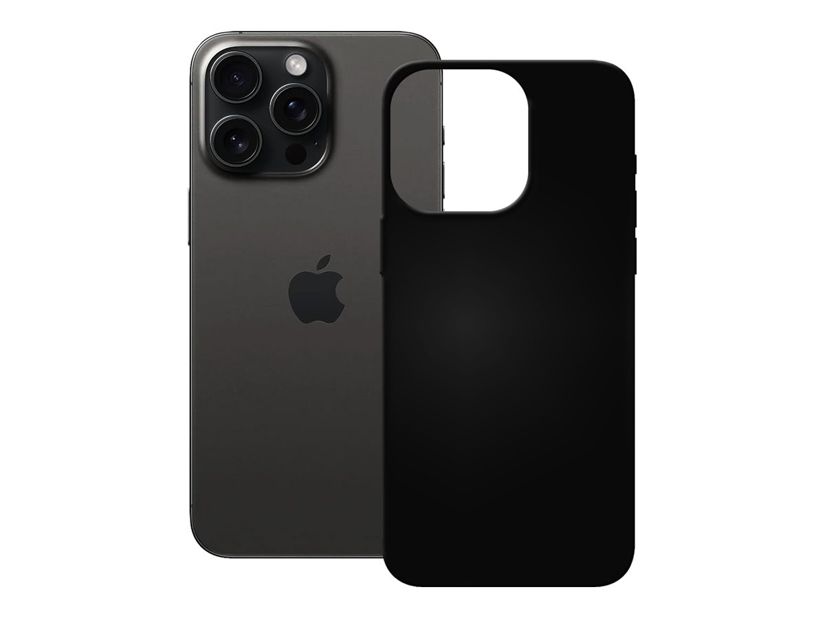 PEDEA TPU Case für Apple iPhone 16 Pro Schwarz