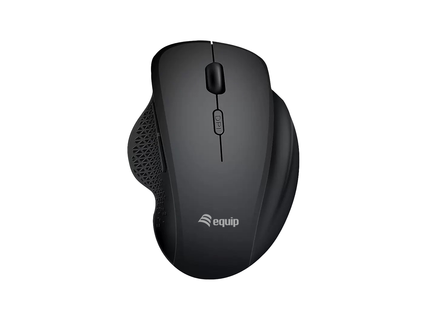 Equip Komfortmaus Wireless Dual Mode 6 Tasten 1600 DPI Bluetooth Schwarz