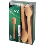 Papstar 88029 Wegwerf-Löffel Einweg-Suppenlöffel Holz Natürlich 50 Stück(e) (88029)