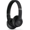 Apple Beats Solo 4 - Kopfhörer mit Mikrofon - On-Ear - Bluetooth - kabellos - 3,5 mm Stecker, USB-C - Geräuschisolierung - mattschwarz (MUW23ZM/A)