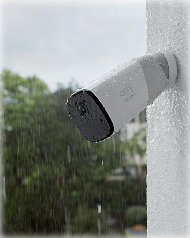 Eufy eufyCam 2 Pro 2+1 Kit Netzwerk-Überwachungskamera 2K Kabellos Weiß