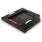 AXAGON RSS-CD09 2.5"  SSD/HDD Adapter für optisches Laufwerk, 9,5 mm, LED (RSS-CD09)