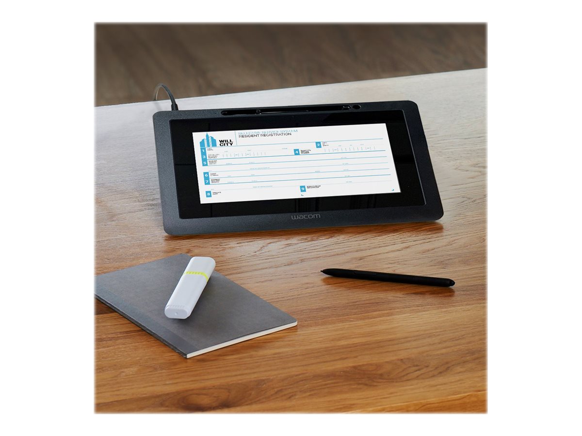 Wacom DTU-1031AX Digitalisierer mit LCD-Anzeige 10,1" USB Schwarz