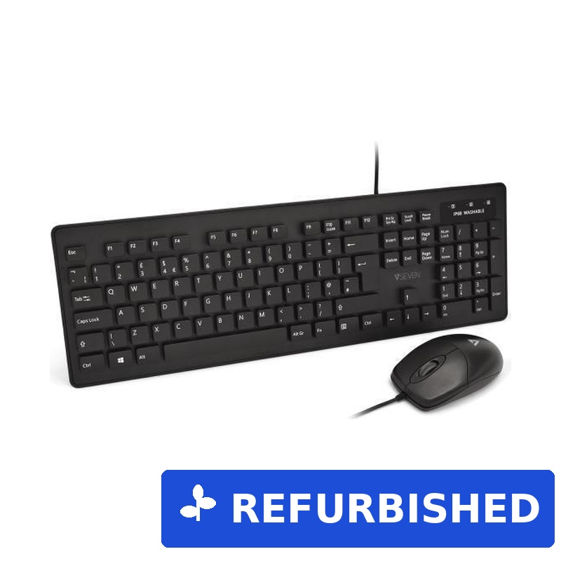V7 CKU700UK Tastatur-und-Maus-Set (CKU700UK)