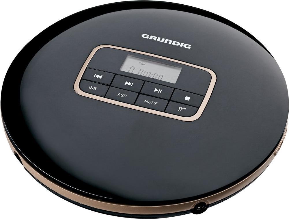 Grundig GCP1010 CD-Player Persönlicher CD-Player Schwarz (GCP1010)