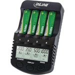 InLine 01287 Ladegerät für Batterien Haushaltsbatterie AC - Gleichstrom (01287)