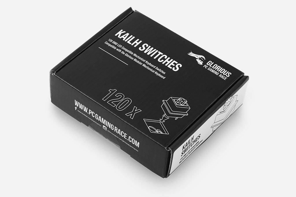 Glorious Kailh Speed Bronze Tastaturschalter 120 Stück Bronze