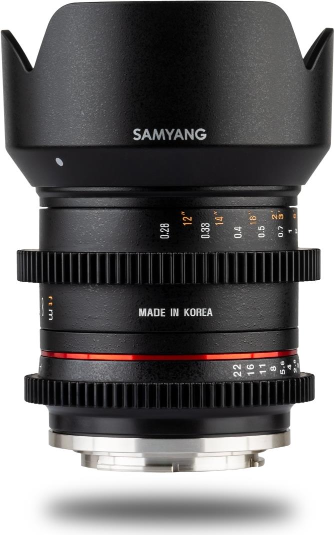 Samyang 21mm T1.5 ED AS UMC CS - Canon EF-M MILC Weitwinkelobjektiv Schwarz (21929)