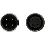 Delock Netzwerkkabel M12 4 Pin D-kodiert Stecker zu Buchse TPU 5 m (85436)