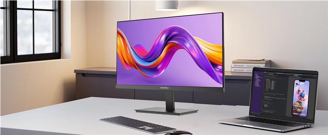 KOORUI E2711K 27 Zoll IPS-Monitor Full HD 144 Hz 5 ms AMD FreeSync Schwarz