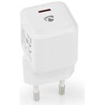 Nedis Netzladegerät 20 W 1.67 A / 2.22 A / 3.0 A - Anzahl der Ausgänge: 1, USB-C™, Automatische Spannungswahl (WCMPD20W100WT)