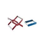 LEITZ Hängemappen-Korb, für 25 Hängemappen DIN A4,dunkelgrau Träger aus Polystyrol, mit verschraubten Aluminium-Profilen (1909-00-89)