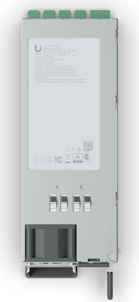 Ubiquiti UniFi Power Module Hot-Swap Netzteil 54,5V 1200W Grau