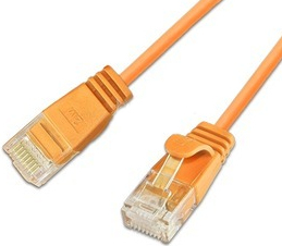 SLIM UL6 7,5 OR - Cat.6 SLIM-Light-Kabel, U/UTP, 7,5 m, orange (PKW-LIGHT-K6 7.5 OR)
