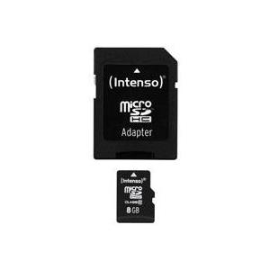 Intenso Flash-Speicherkarte ( microSDHC/SD-Adapter inbegriffen ) (3413460)