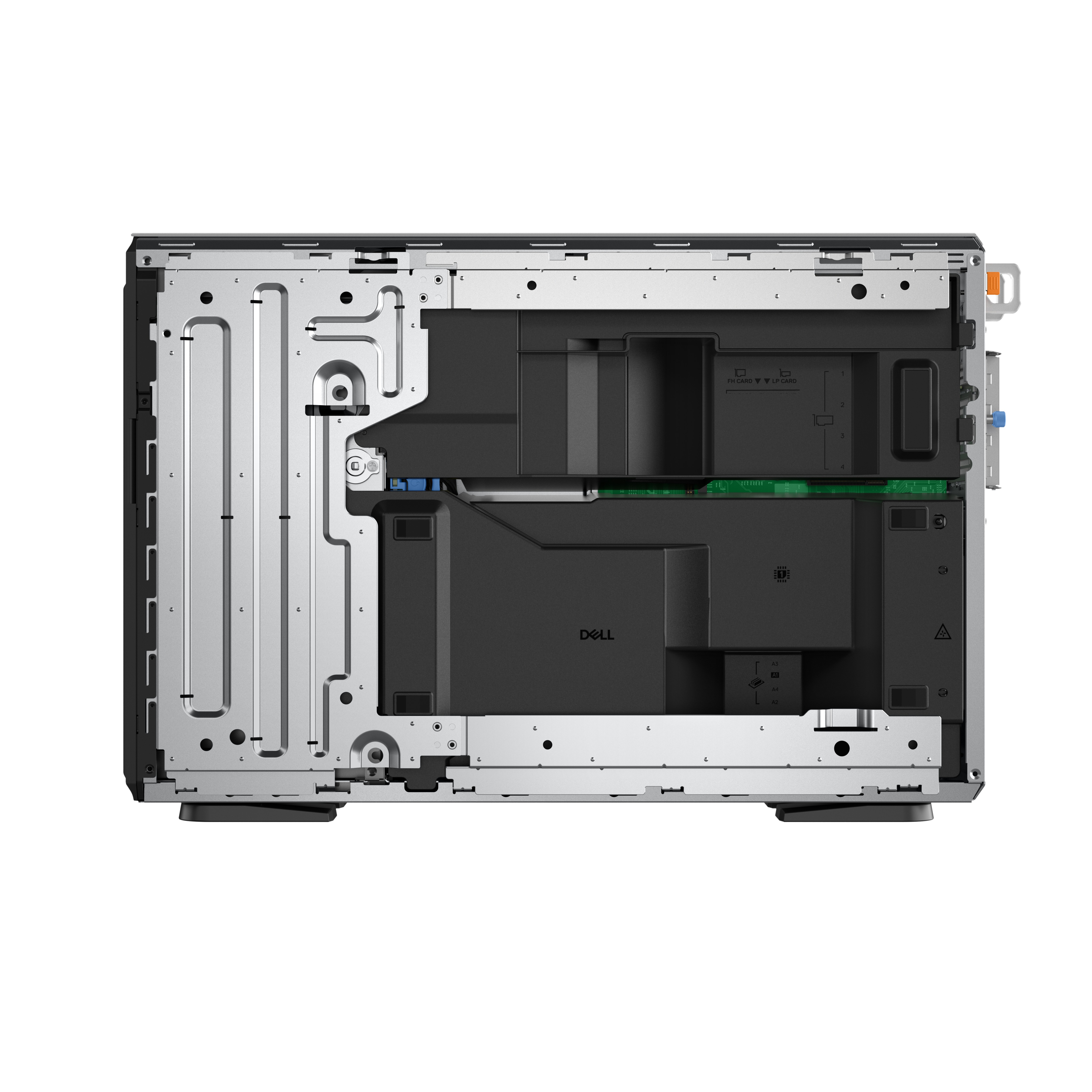 Dell PowerEdge T360 Smart Selection Tower-Server 1x Xeon 6357P 64 GB RAM 2x 480 GB SSD Schwarz