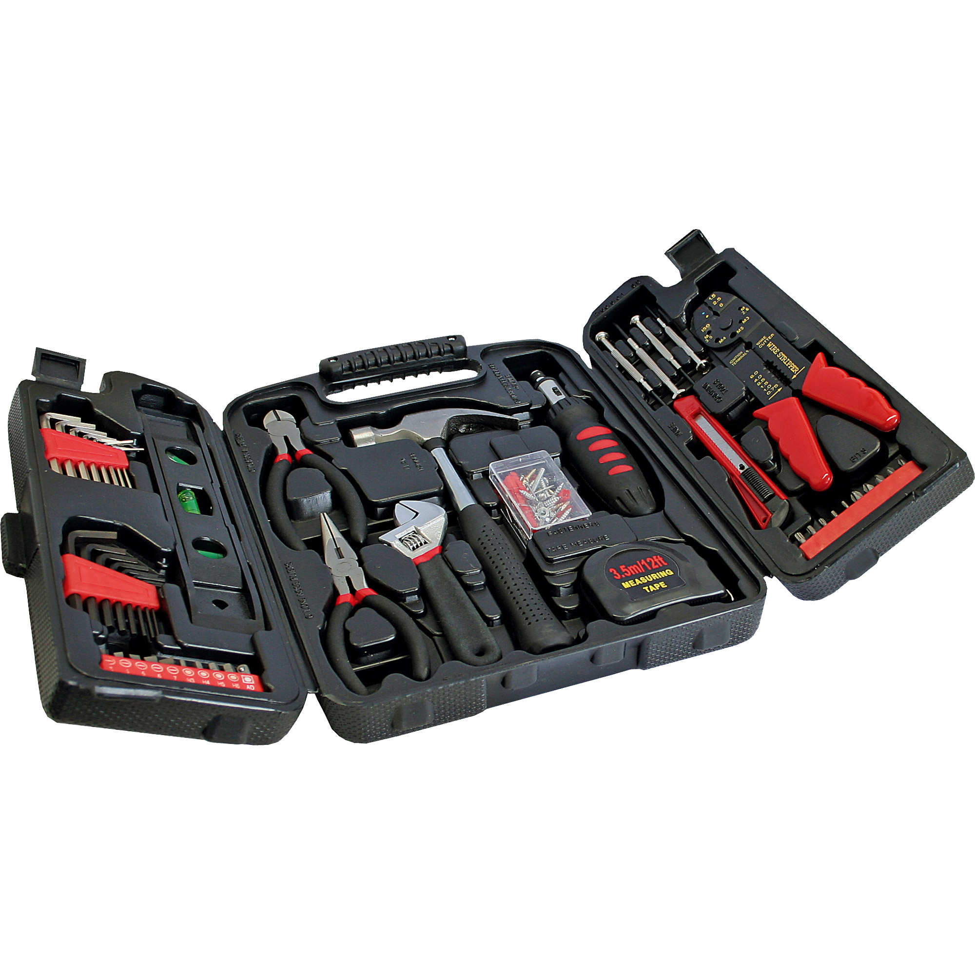 InLine Heimwerker Werkzeug-Set 129-teilig