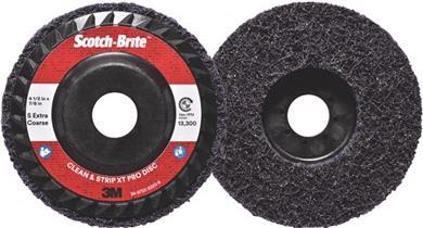 3M Grobreinigungsscheibe XT-RD Pro 115x22mm m. Fiberunterlage f.Gewinde M14 SXCRS 3M (7100192330)