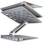 AXAGON HMC-STND, stojan pro 10"-16" notebooky, USB 5Gbps hub, 3x USB-A, HDMI 4k/60Hz, RJ-45, PD 100W, kabelis USB-C 60cm (HMC-STND)