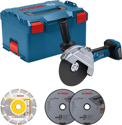 Bosch GWS 18V-180P PROFESSIONAL Winkelschleifer 18 cm 7000 RPM 1500 W 2,8 kg (06019H6L02)