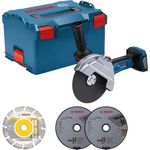 Bosch GWS 18V-180P PROFESSIONAL Winkelschleifer 18 cm 7000 RPM 1500 W 2,8 kg (06019H6L02)