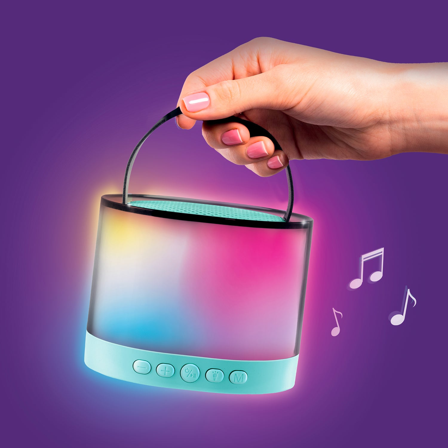 Canal Toys Mini Karaoke Station Kabellos Schwarz, Türkis