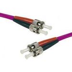 exertis Connect LWL Patchkabel HD, 50/125 µm, OM4-Faser, 2x ST Stecker/2x ST Stecker, 15,0 m UPC UPC-Schliff - Standard: IEC 61754 / 61755 ? ISO 11801- Einfügedämpfung: = 25 dB- HD (High Density) = hohe Packungsdichte- Durchmesser: 2 mm- M (392837)