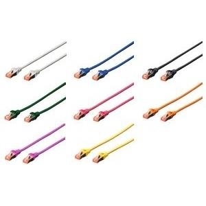 Assmann/Digitus CAT 6 S-FTP PATCH C. LSOH. CU CAT 6 S-FTP patch cable, LSOH, Cu, AWG 27/7, Länge 5m, Farbe rot Länge 5m, Farbe blau (DK-1644-050/B)