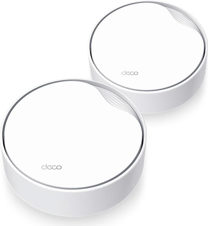 TP-Link DECO X50-POE(2-PACK) Mesh-WLAN-System Dual-Band (2,4 GHz/5 GHz) Wi-Fi 6 (802.11ax) Weiß 3 Intern (DECO X50-POE(2-PACK))