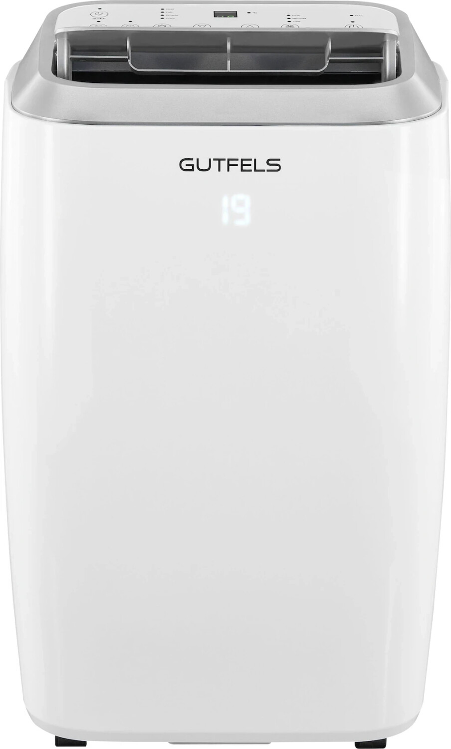 Gutfels Mobiles Klimagerät CM 81457 - mit antibakteriellem waschbarem Filter zur Verbesserung derLuftqualität, Luftentfeuchtung 36,0 Liter pro Tag, 2,5m Kabellänge, Selbstdiagnose [Energieklasse A] (5050100)