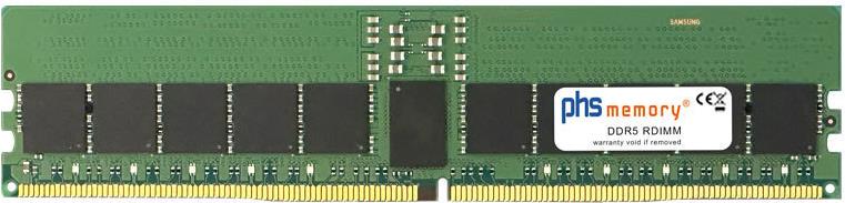 PHS-memory 16GB RAM Speicher kompatibel mit Supermicro A+ Server 8125GS-TNMR2 DDR5 RDIMM 4800MHz PC5-38400-R (SP525065)
