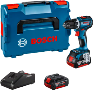 Image of Bosch GSR 18V-90 C Professional - Bohrer/Schrauber - schnurlos - 2 Geschwindigkeiten - Bohrfutterschlüssel 13 mm - 64 N·m - 2 Akkus, Ladegerät enthalten - 18 V (06019K6003)