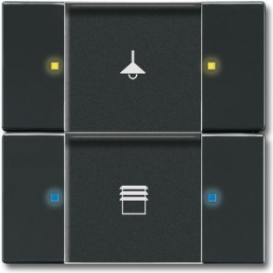 Busch Jaeger 6126/02-81 Anthrazit (6116-0-0183)