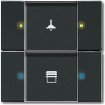 Busch Jaeger 6126/02-81 Anthrazit (6116-0-0183)