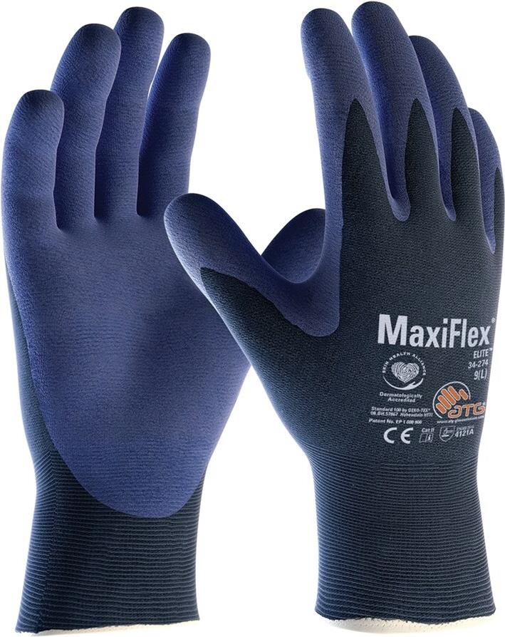 atg Industrie-Montagehandschuh Gr.08 Maxiflex Elite CE CAT2 (2443-08)