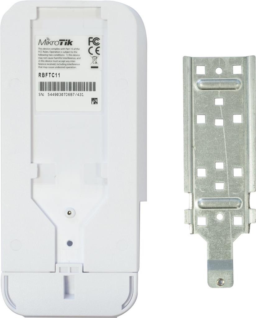 MikroTik RouterBOARD FTC Medienkonverter RJ-45 / SFP GigE Weiß