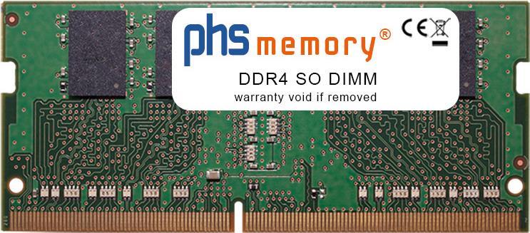 PHS-memory 8GB RAM Speicher für Intel NUC Kit NUC7i7DNH2E DDR4 SO DIMM 2400MHz (SP275650)