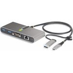 StarTech.com 2-Port USB-C/USB-A Hub with GbE and RS232 Serial, 2x USB-A (5G2A1SGBB-USB-C-HUB)