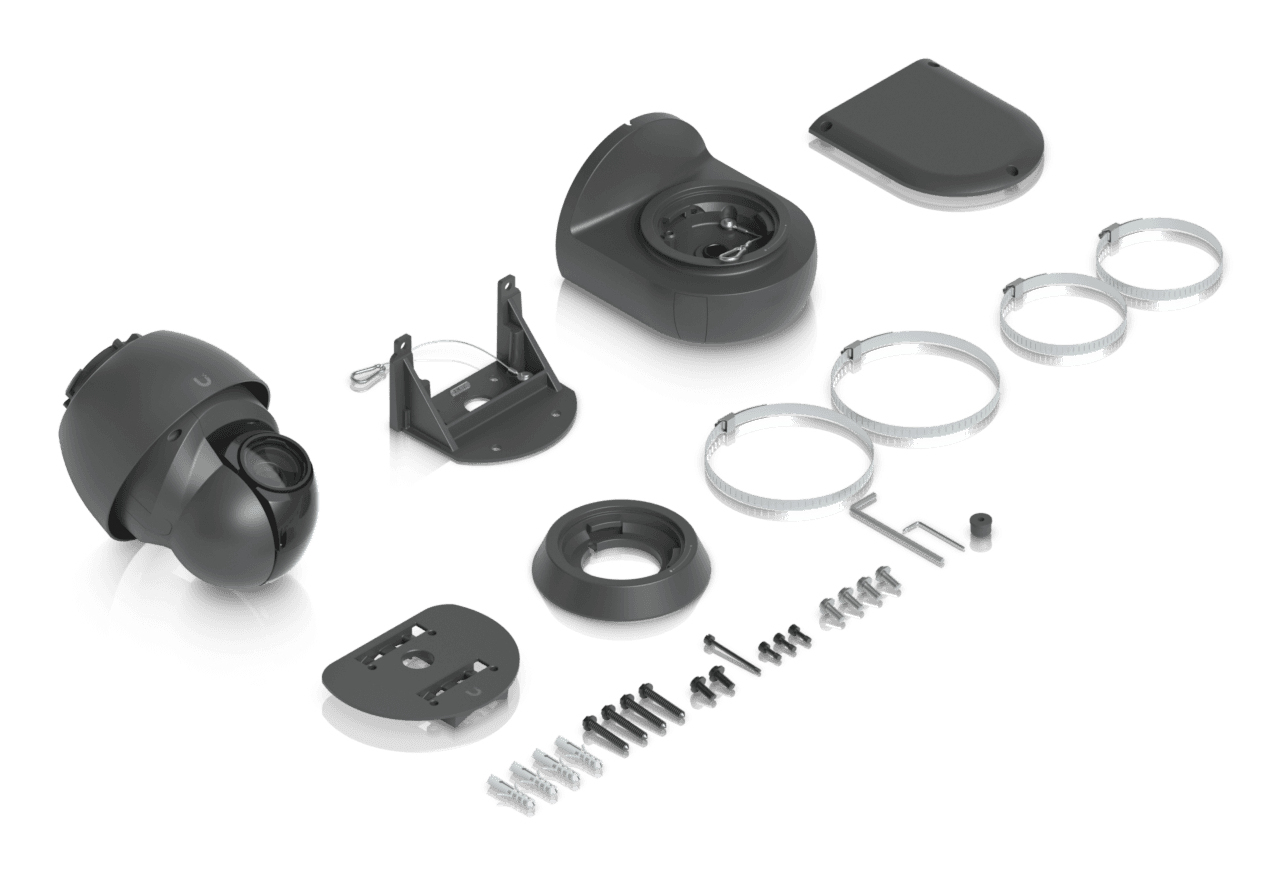 Ubiquiti UniFi AI PTZ Industrial 4K PTZ Netzwerk-Überwachungskamera Schwarz